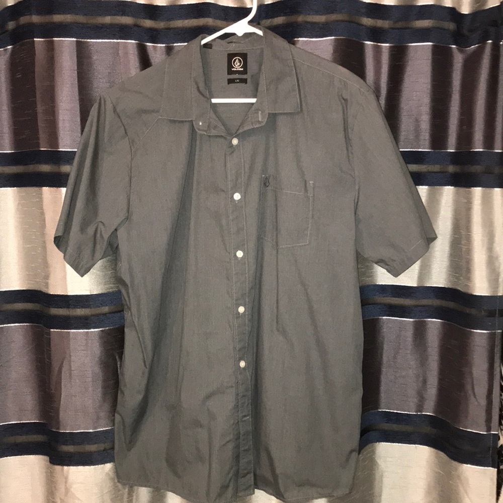Volcom short sleeve button up